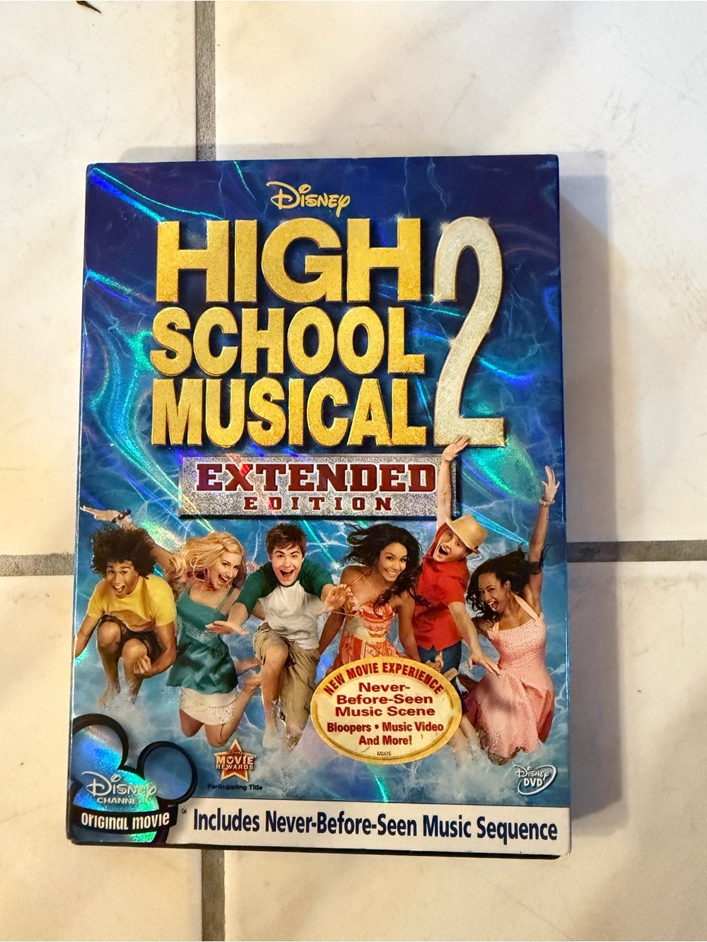 Disney High School Musical 2 Extended Edition DVD - Blue & Gold